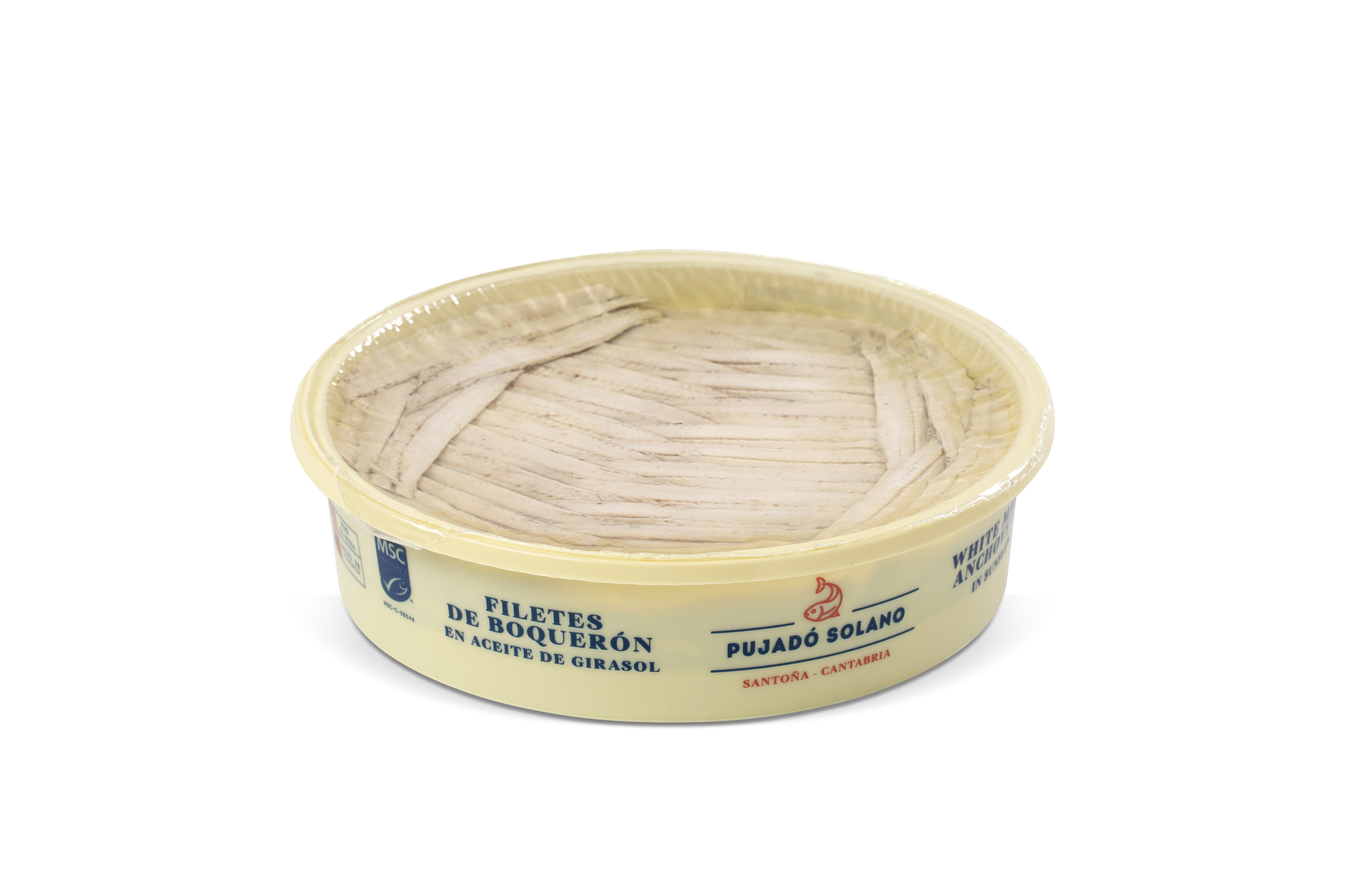 Ansjovis Boquerones butterfly 625/500 gr netto MSC | JHB